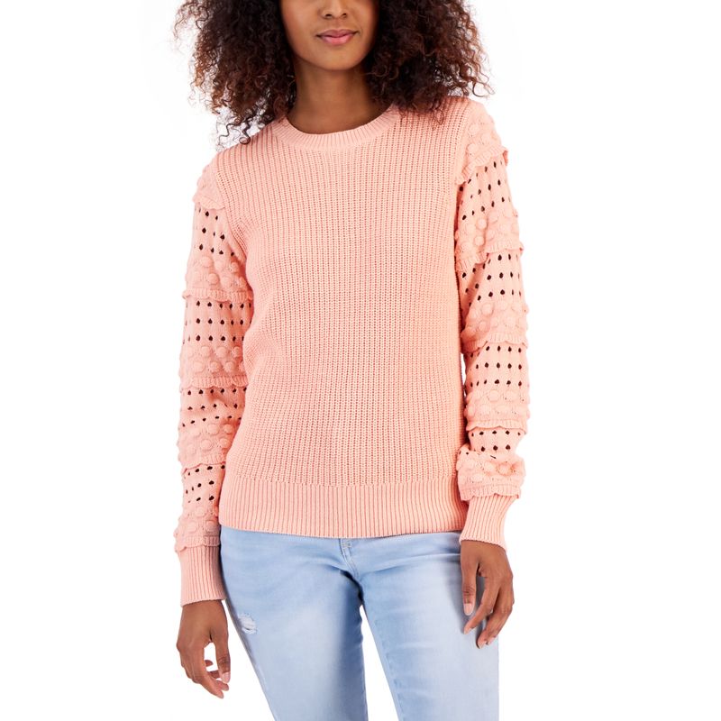 International Concepts Womens Mixed Knit Sweater
